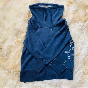 Blue Calvin Klein Performance Hoodie